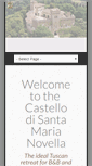 Mobile Screenshot of castellodisantamarianovella.com